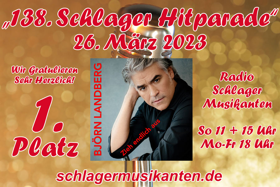 138. Schlager Hitparade Gewinner