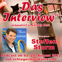 Podcast: Das Interview mit Stargast Steffen Sturm - präsentiert von Teddy Herz
