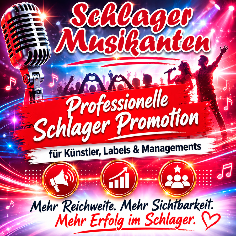 Professionelle Schlager Promotion