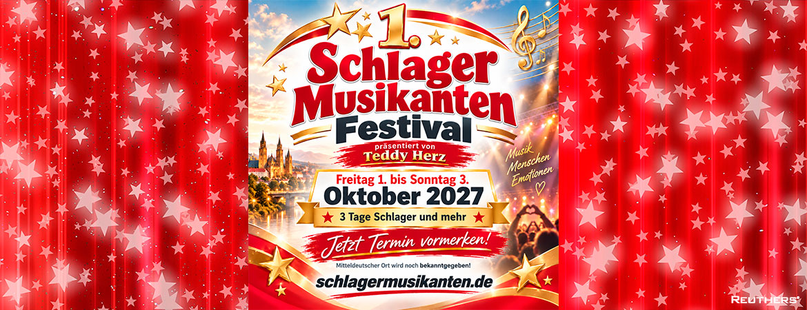 Schlager Musikanten Festival - Jetzt vormerken!