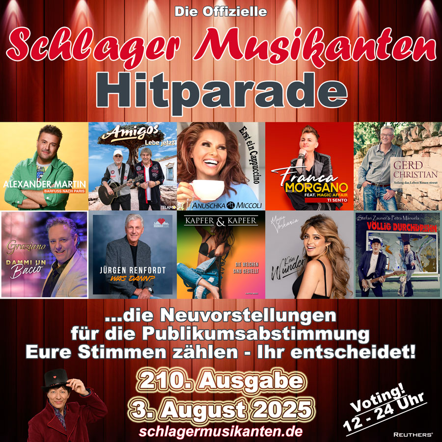 Schlager Musikanten Hitparade - Neuvorstellungen