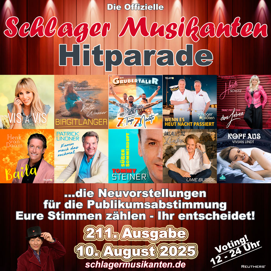 Schlager Musikanten Hitparade Neuvorstellungen