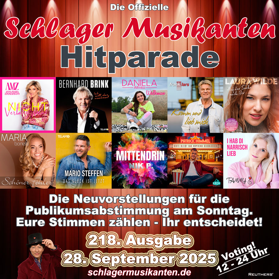 Schlager Musikanten Hitparade Neuvorstellungen