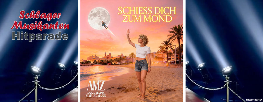 Schlager Musikanten Hitparade - Anna-Maria Zimmermann - Schiess Dich zum Mond