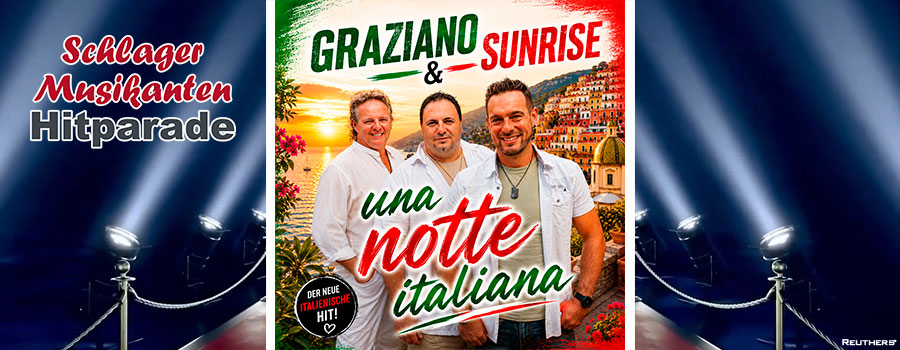 Schlager Musikanten Hitparade - Graziano und Sunrise - Una notte italiana