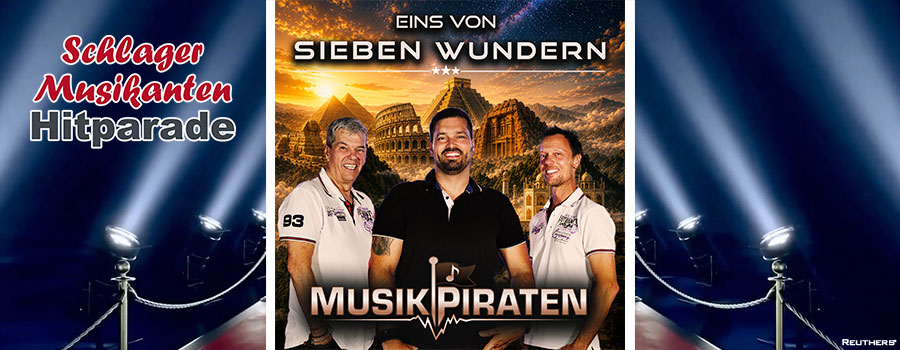 Schlager Musikanten Hitparade - Musikpiraten - Du bist eins von sieben Wundern