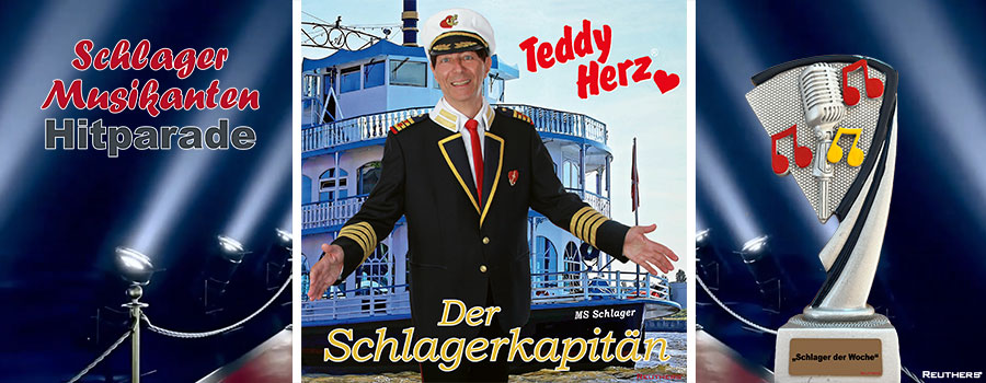 Schlager Musikanten Hitparade - Teddy Herz - Der Schlagerkapitän