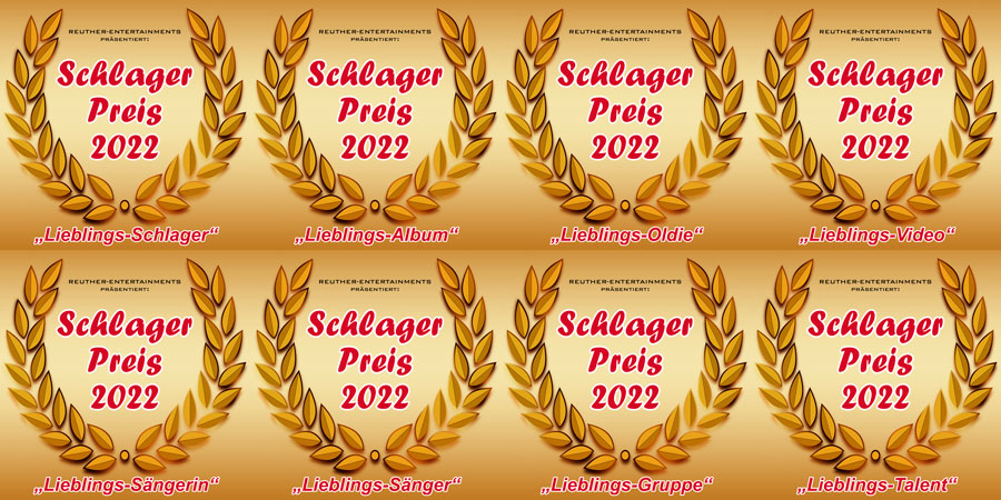 Schlager Preis 2022 Kategorien