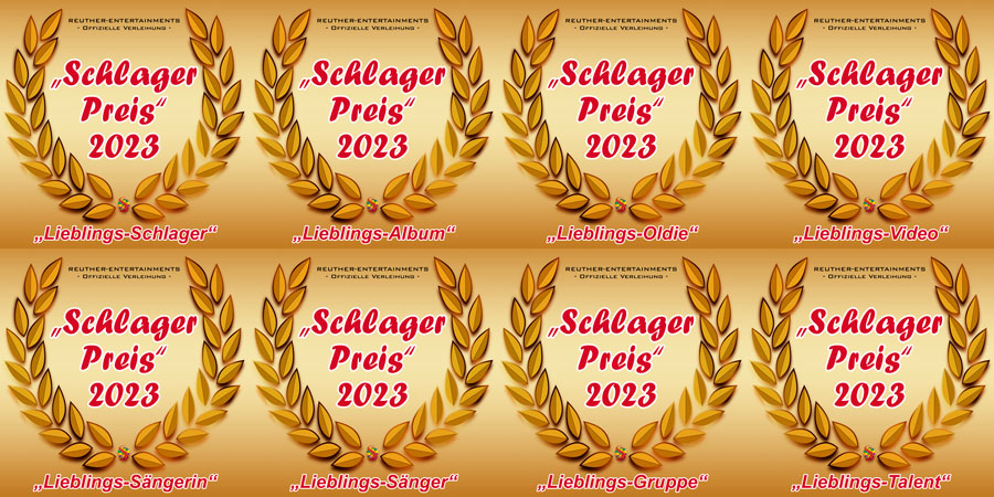 Schlager Preis 2023 Kategorien