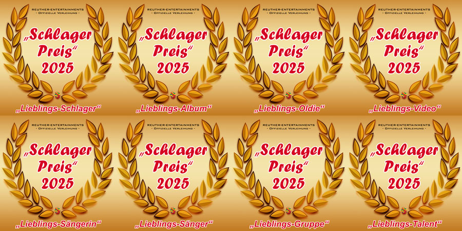 Schlager Preis 2025 Kategorien