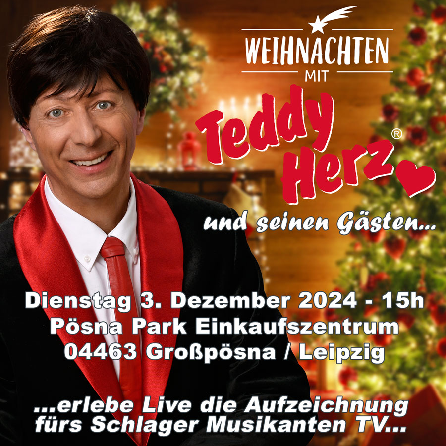 Weihnachten mit Teddy Herz und seinen Gästen 2024