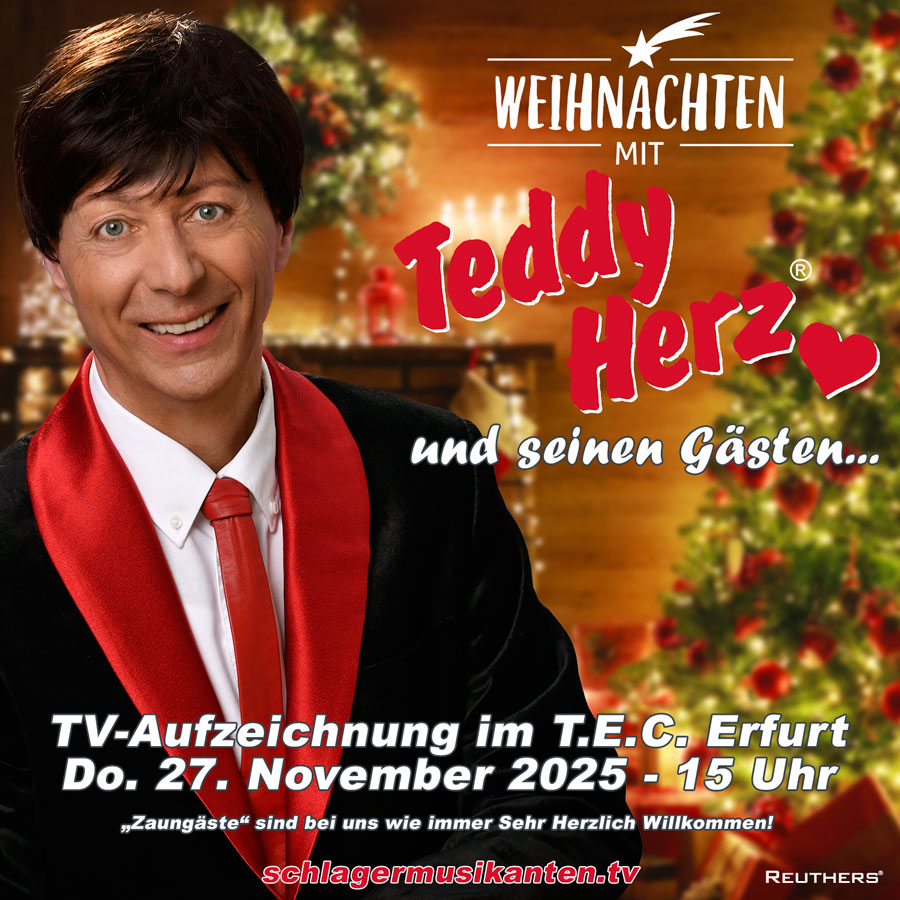Weihnachten mit Teddy Herz und seinen Gästen
